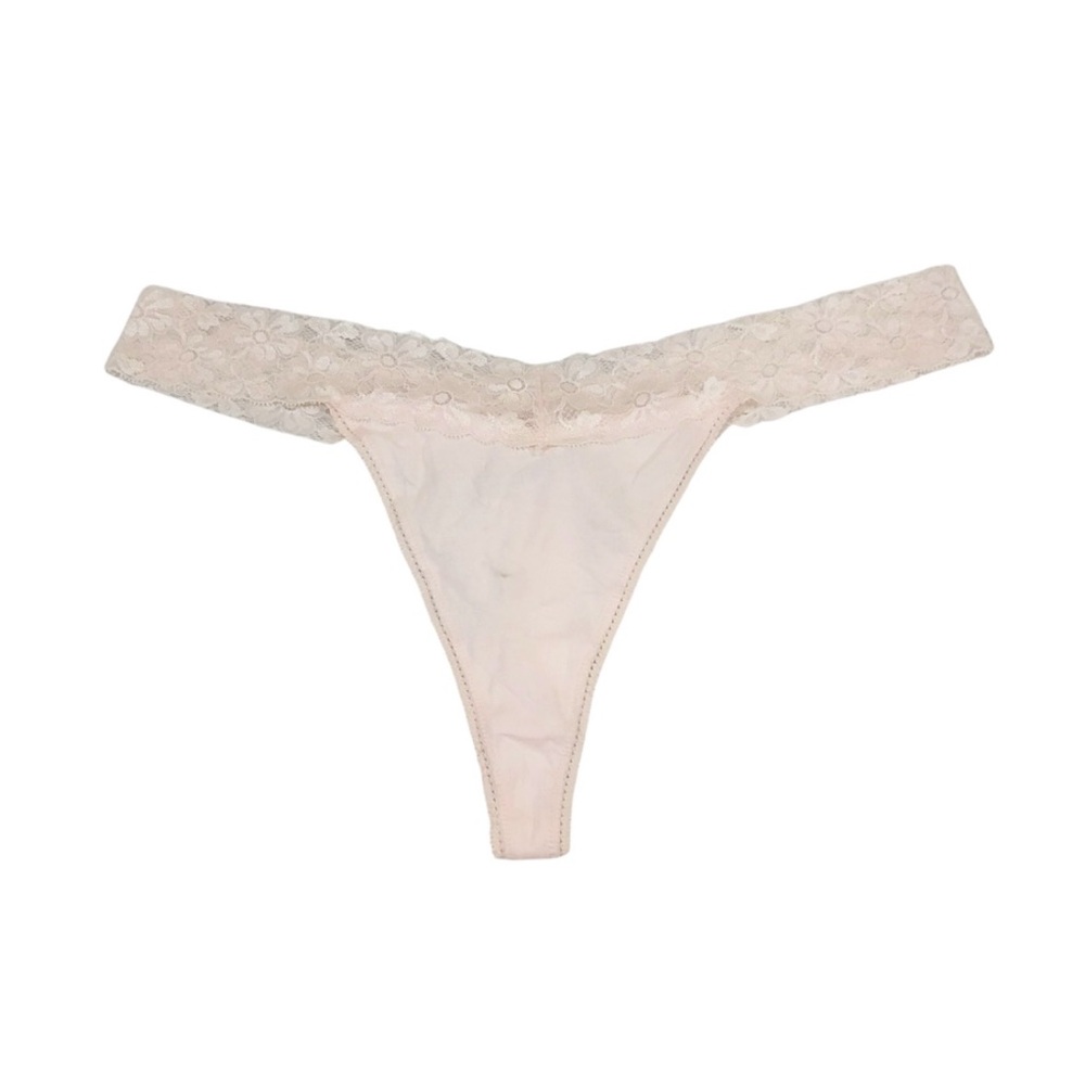 Victoria’s Secret Angels Lace Trim Thong Panties